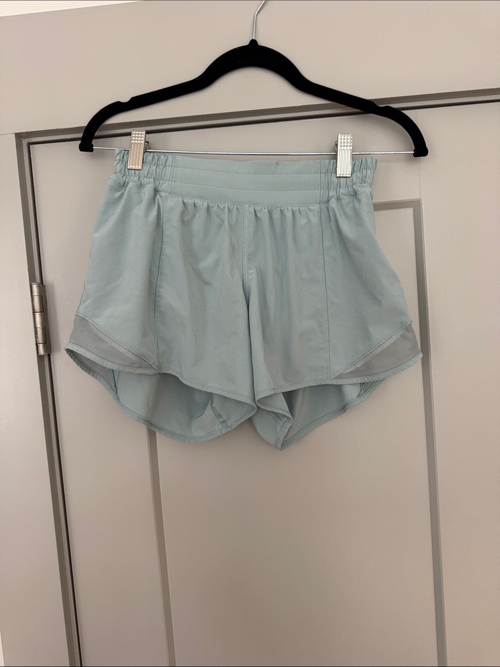 Lululemon Light Blue Women's Athletic Shorts